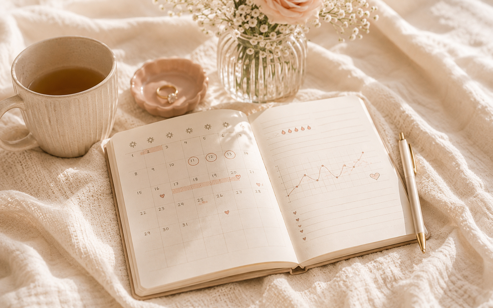 Ovulation and Pregnancy Tracking Journal