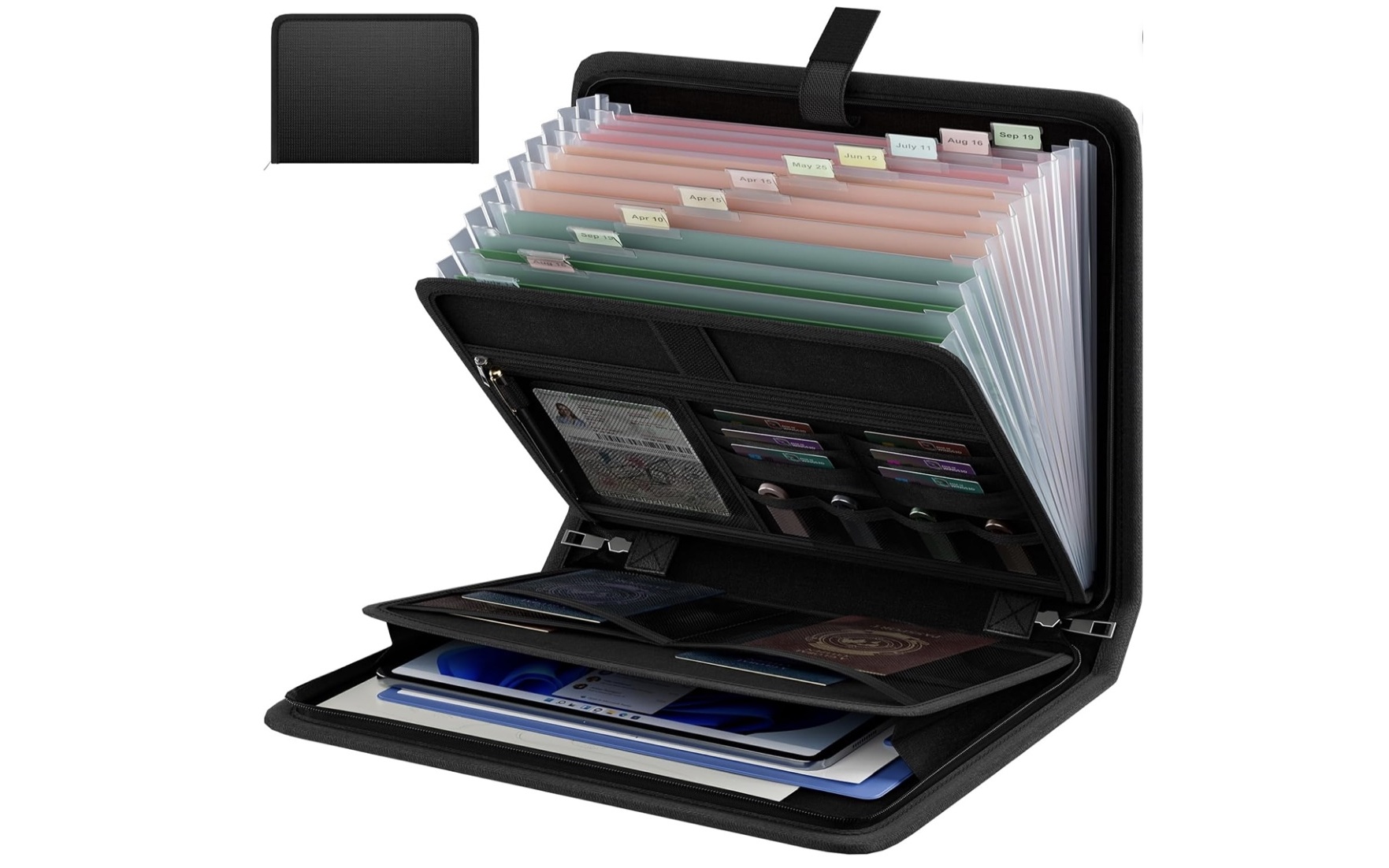 Fireproof Accordion File Organizer