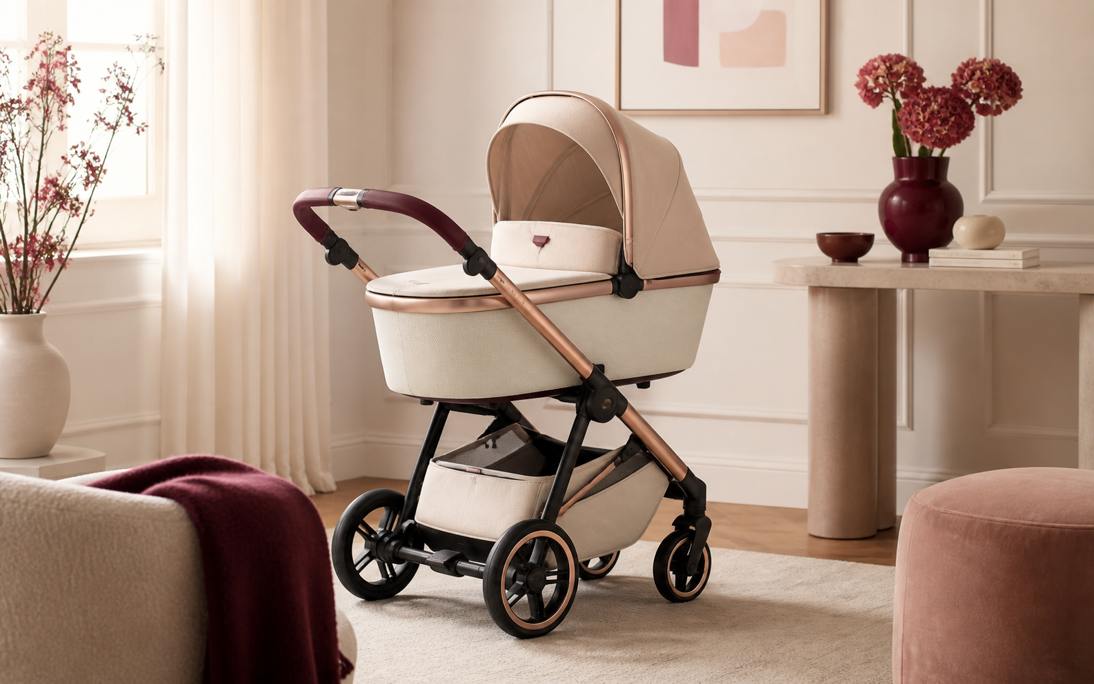 UPPAbaby Vista V3 Stroller and Bassinet